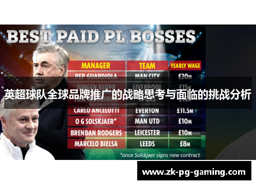 英超球队全球品牌推广的战略思考与面临的挑战分析 英超球队全球品牌推广的战略思考与面临的挑战分析